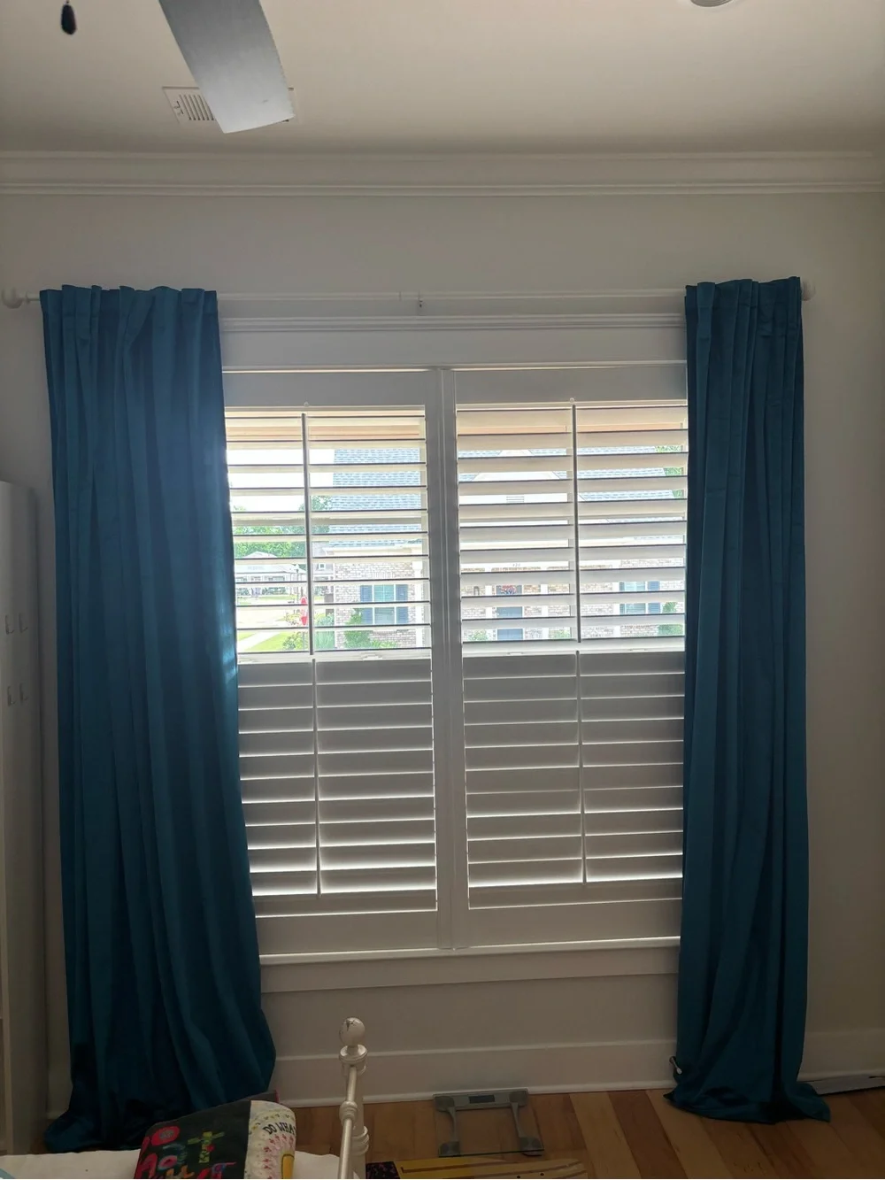 Rachel Zoe Teal Window Curtain Panels